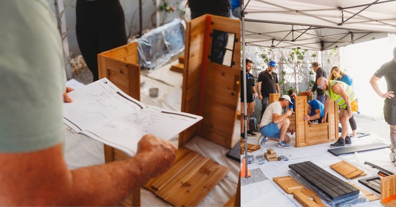 Cubby house build for sunnykids (6)