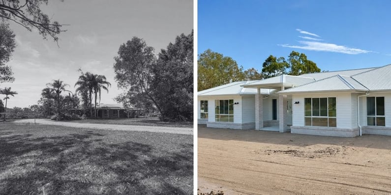 Before and After Building a Relaxed Acreage Lifestyle in Peregian Beach_Feature image