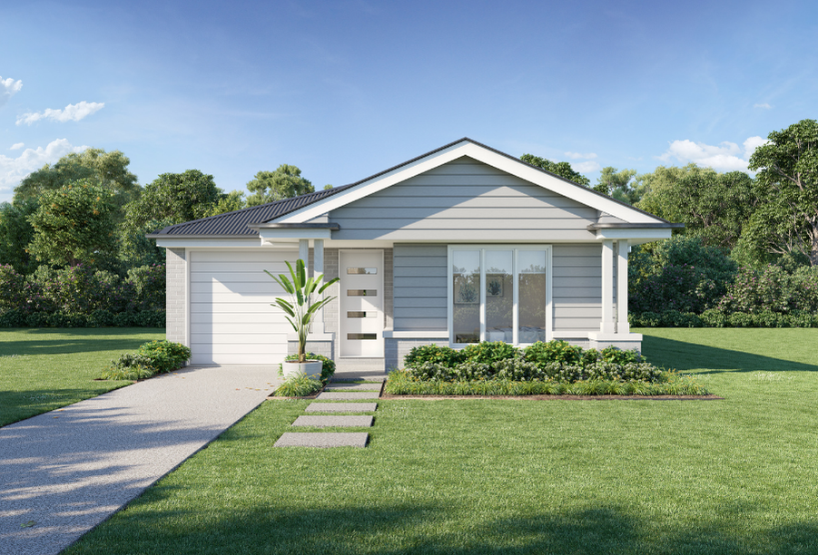 Single Storey - 1 Car Garage - Hamptons