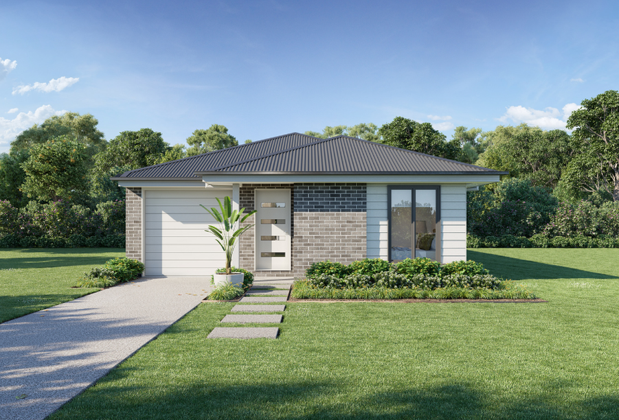 Single Storey - 1 Car Garage - Modern